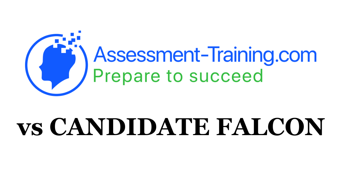 Assessment-Training vs Candidate Falcon: Publisher-Specific Psychometrics or Modern Screening Prep?